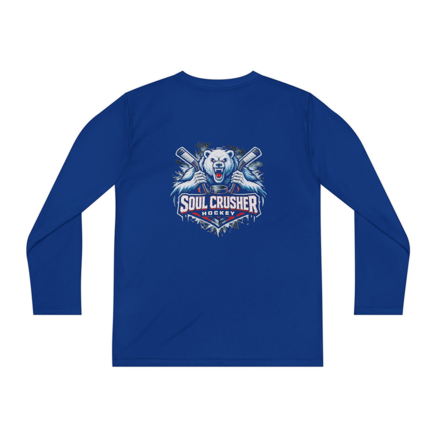 Youth Long Sleeve Tee — 'Soul Crusher Hockey' Team Shirt