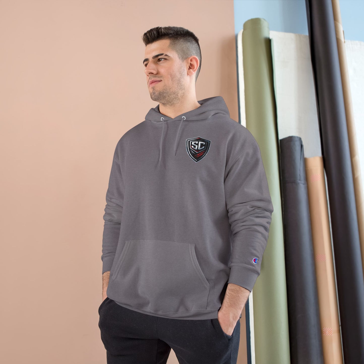 Soul Crusher Hockey Hoodie — Bear Mascot Logo Pullover