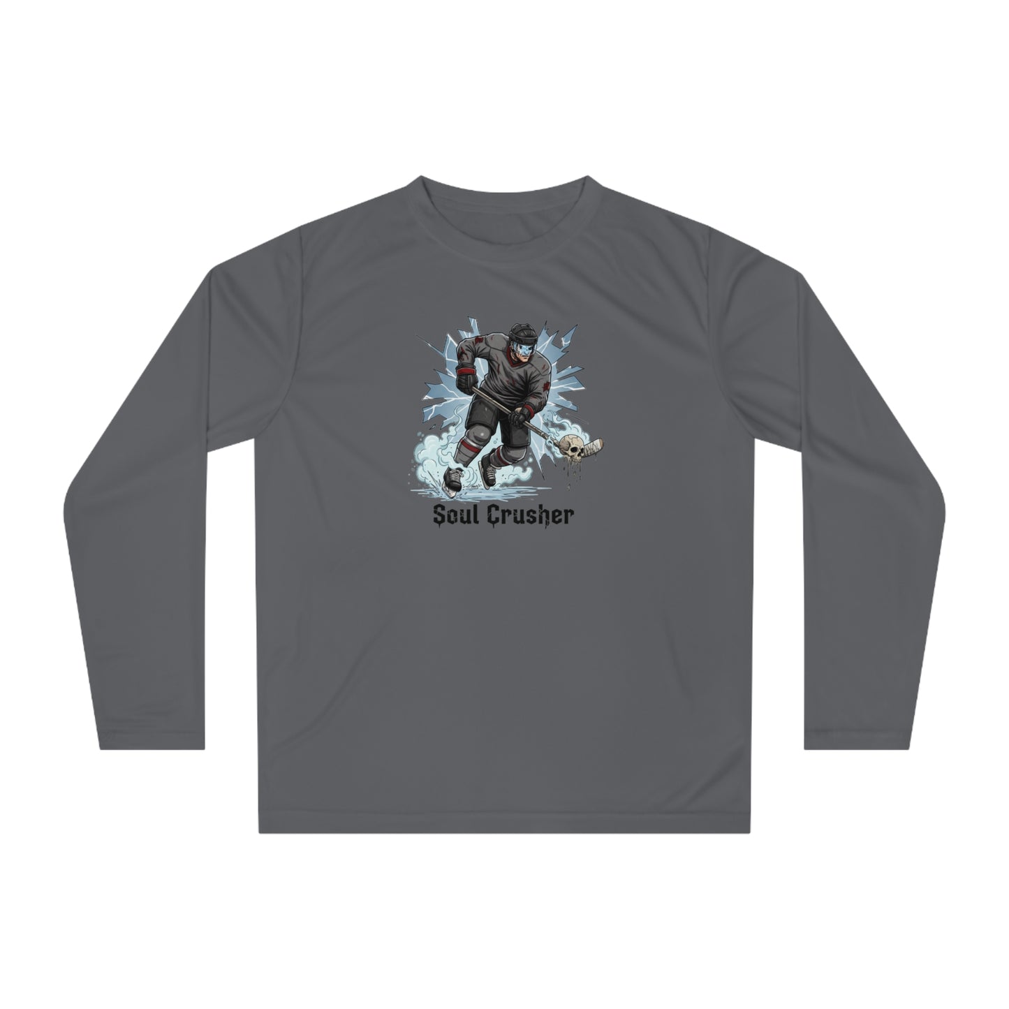 Hockey Long Sleeve — "Leave Nothing Standing" Soul Crusher Performance Shirt