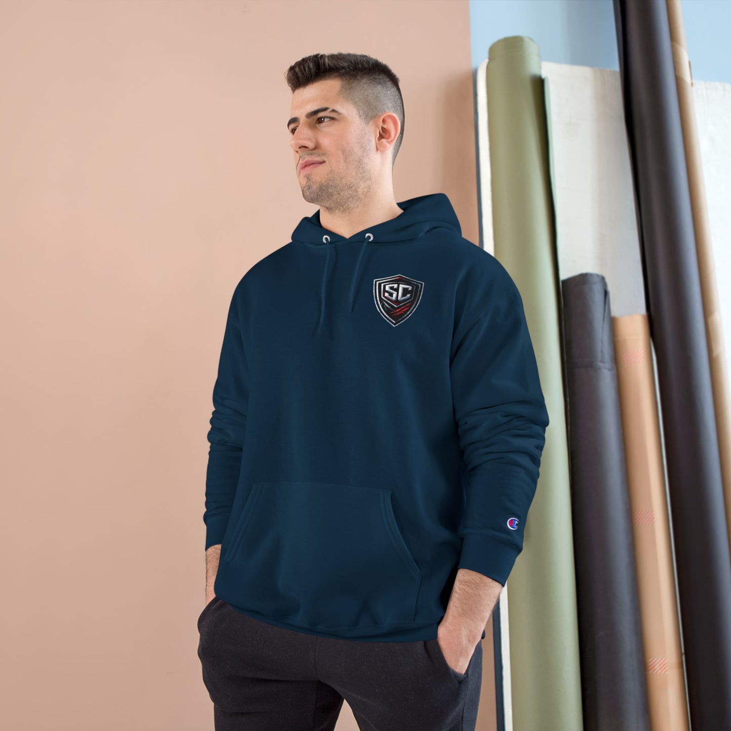 Soul Crusher Hockey Hoodie — Bear Mascot Logo Pullover