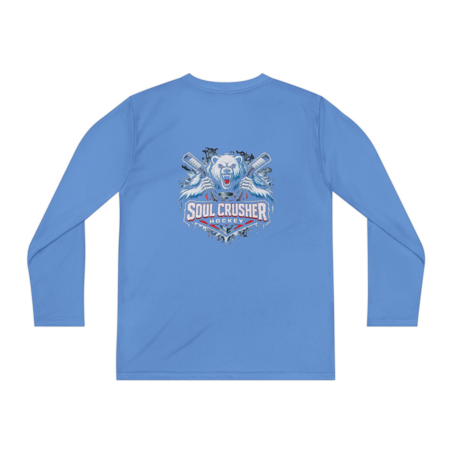 Youth Long Sleeve Tee — 'Soul Crusher Hockey' Team Shirt