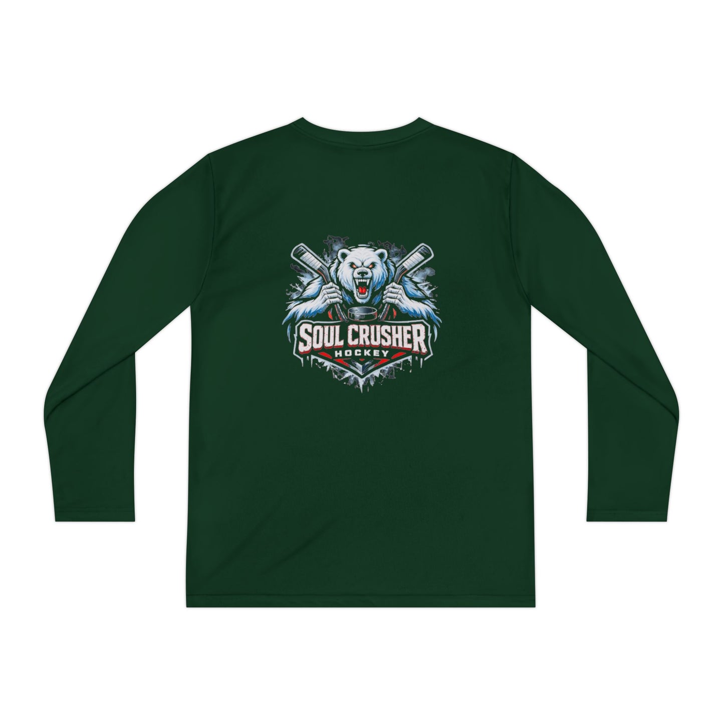 Youth Long Sleeve Tee — 'Soul Crusher Hockey' Team Shirt