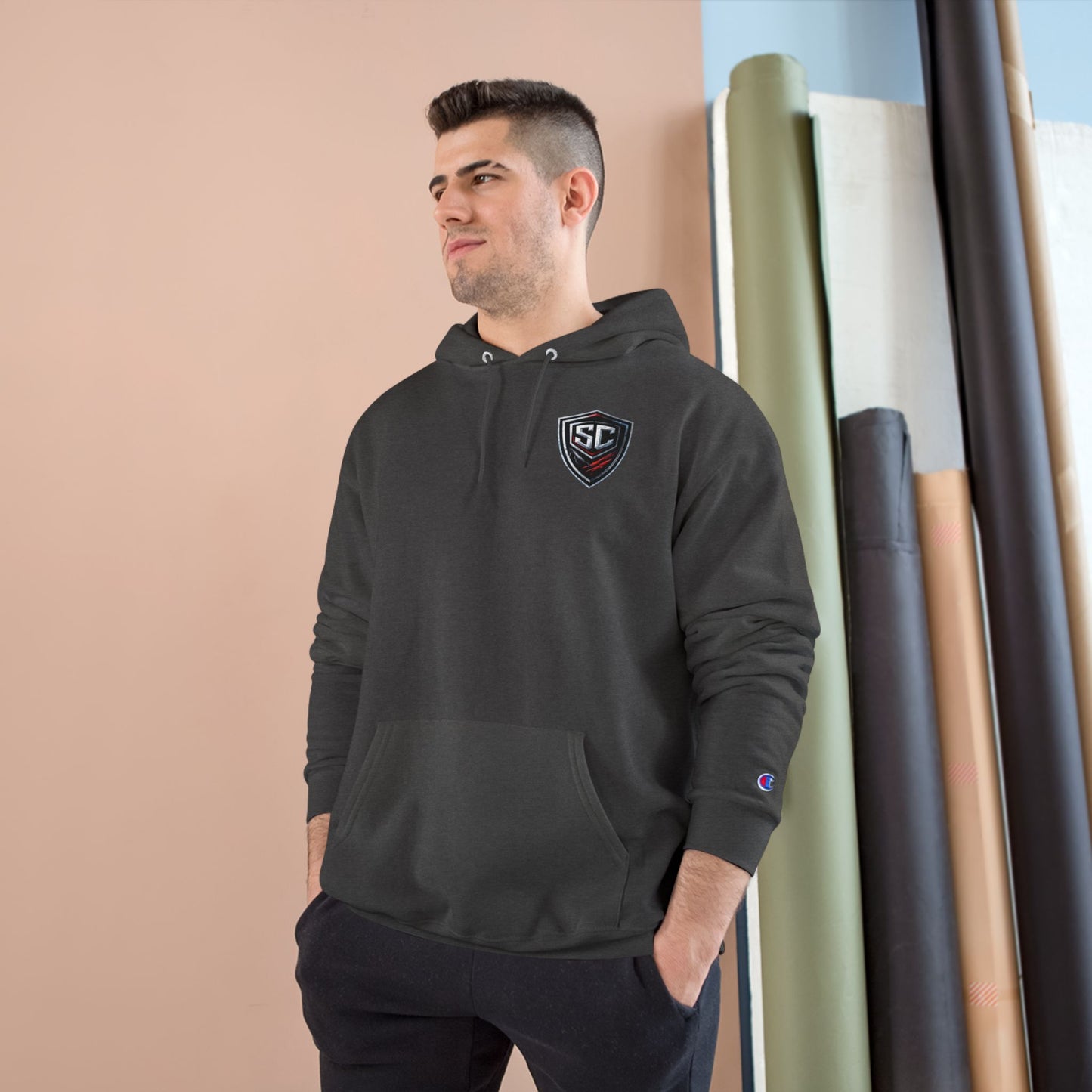 Soul Crusher Hockey Hoodie — Bear Mascot Logo Pullover