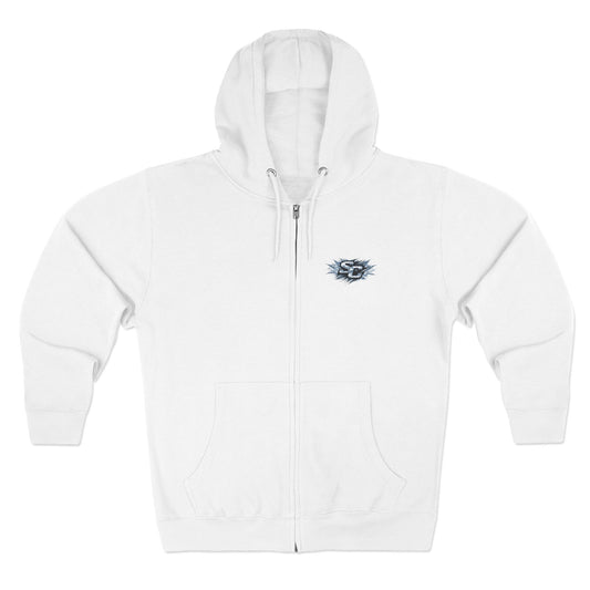 Soul Crusher Hockey Zip Hoodie — Bear Mascot Hockey Team Jacket