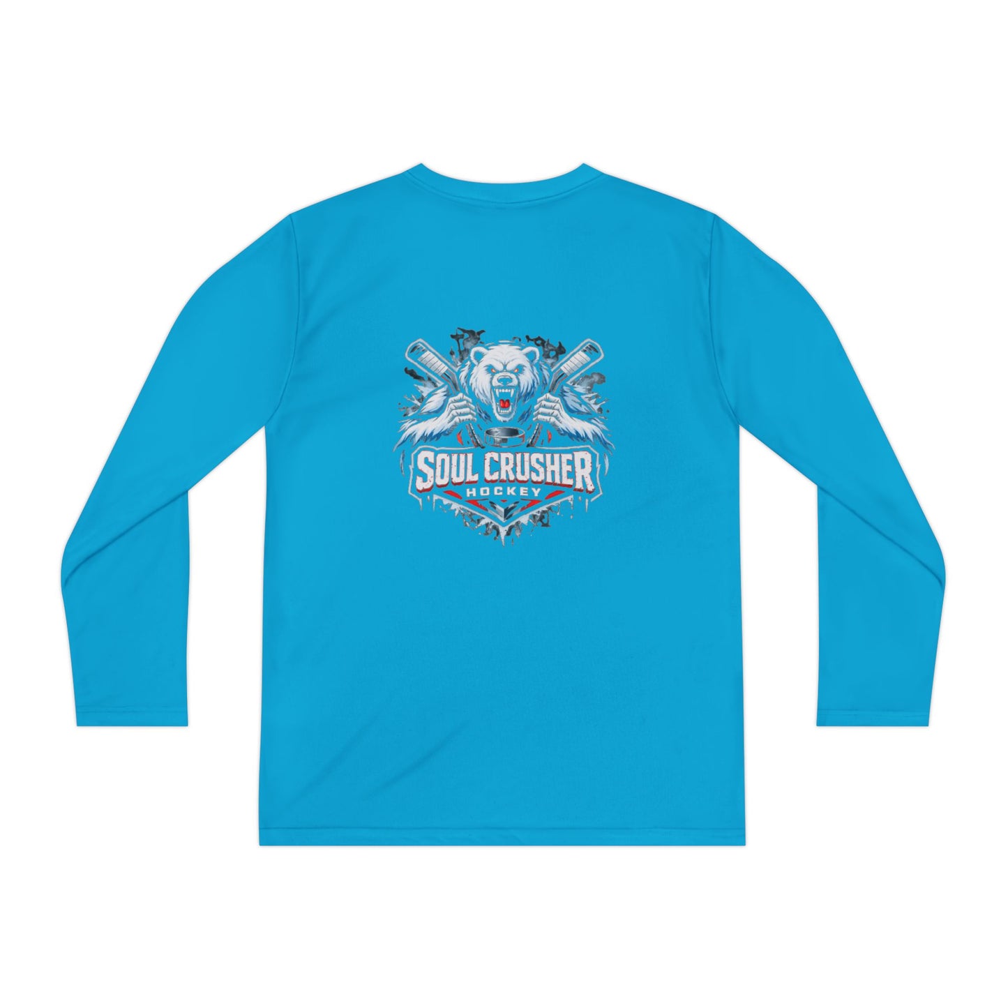 Youth Long Sleeve Tee — 'Soul Crusher Hockey' Team Shirt