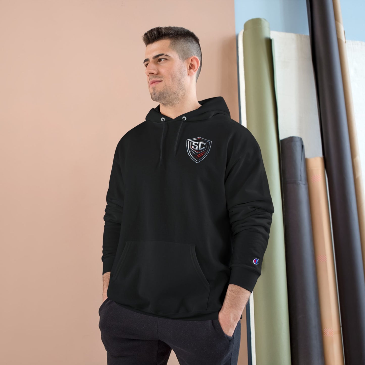 Soul Crusher Hockey Hoodie — Bear Mascot Logo Pullover