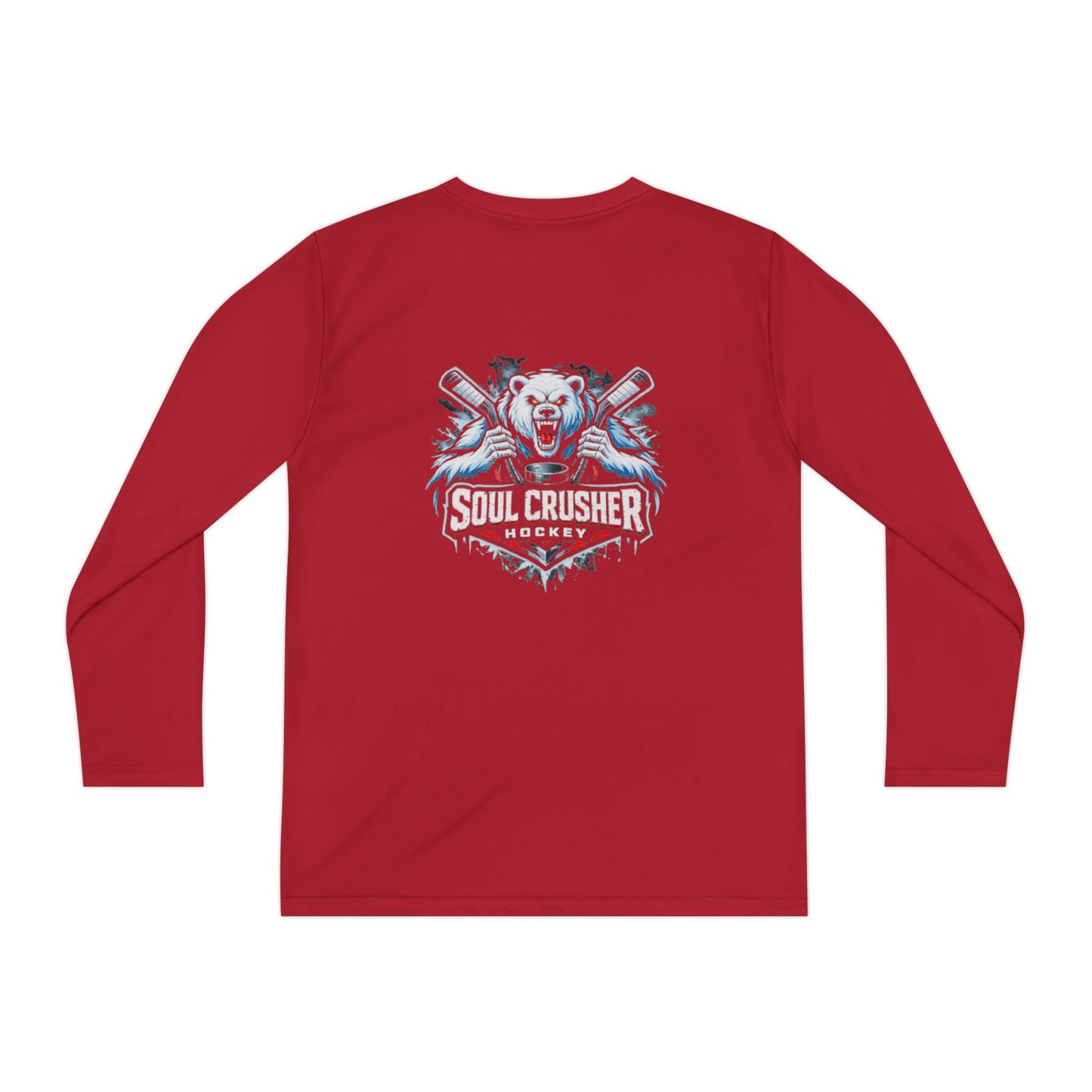 Youth Long Sleeve Tee — 'Soul Crusher Hockey' Team Shirt